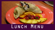 Prarie Cafe Lunch Menu